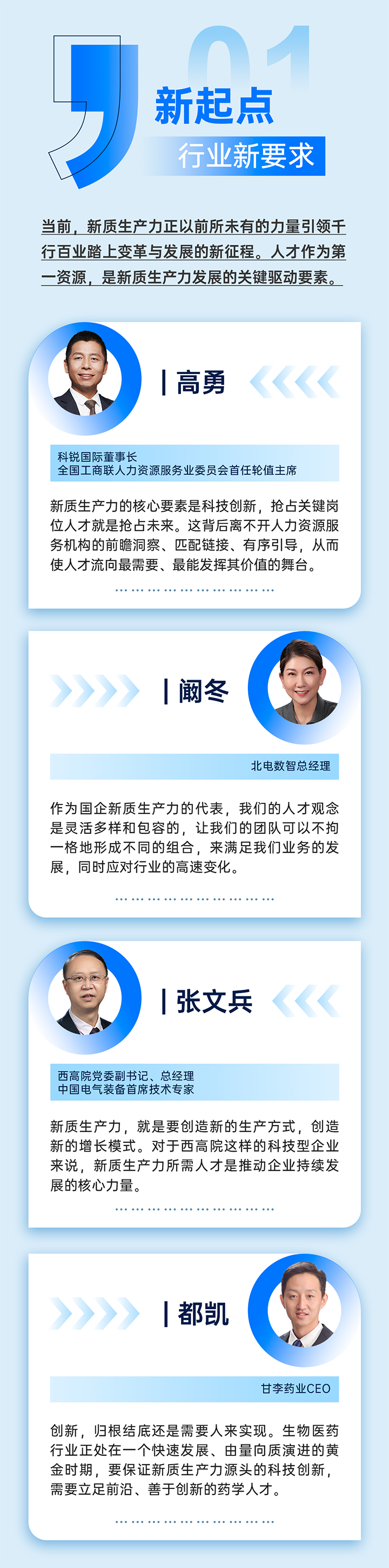 作为新质生产力领域代表的央国企、科研院所、标杆民营企业及人力资源服务业如何加快构建新质生产力人才供应链